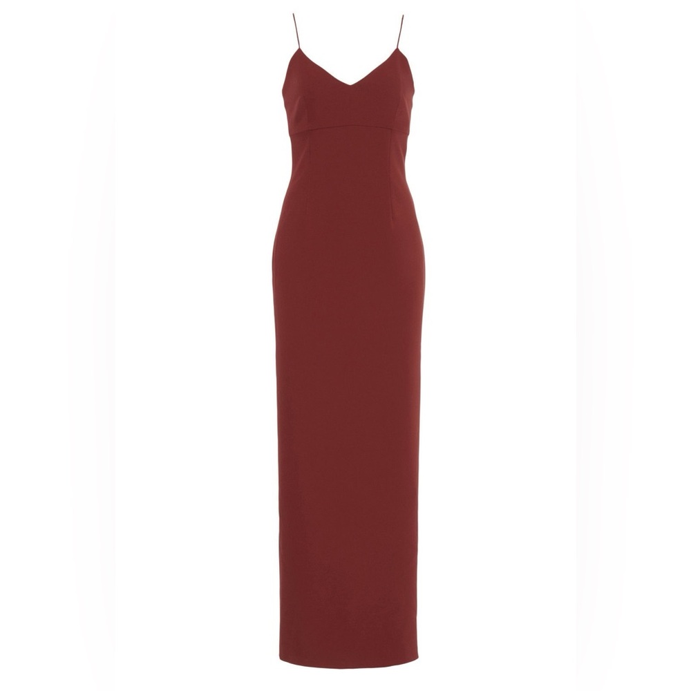 Toccin Merlot Red Gown, 6